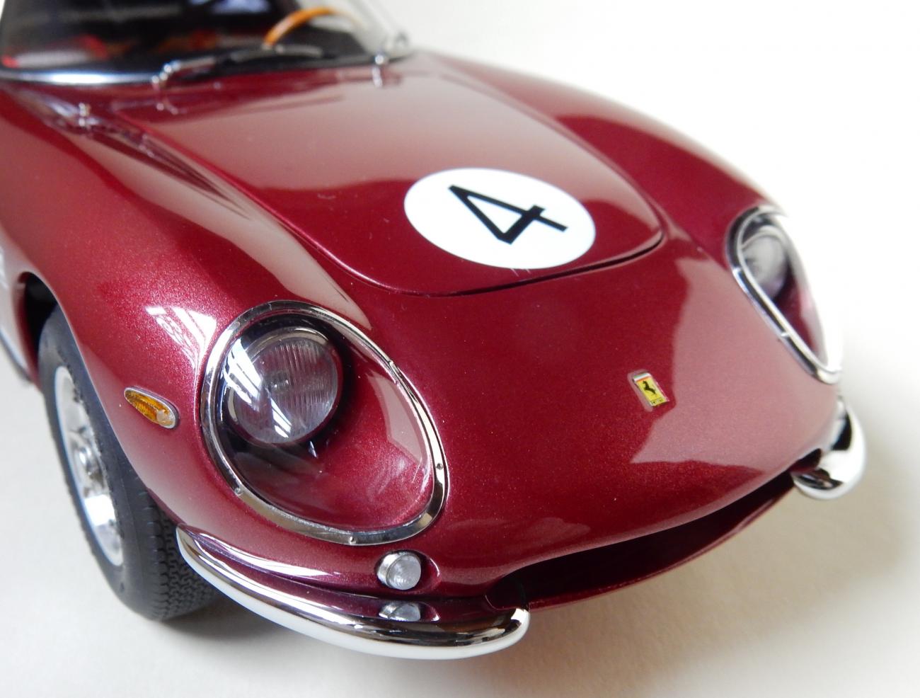 CMC M213 1/18 Ferrari 275 GTB/C,Burgundy S/N 9063 Nassau