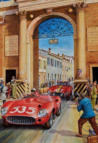 The Last Mille Miglia, Ravenne May 11 and 12, 1957 Fabrice Lachavanne