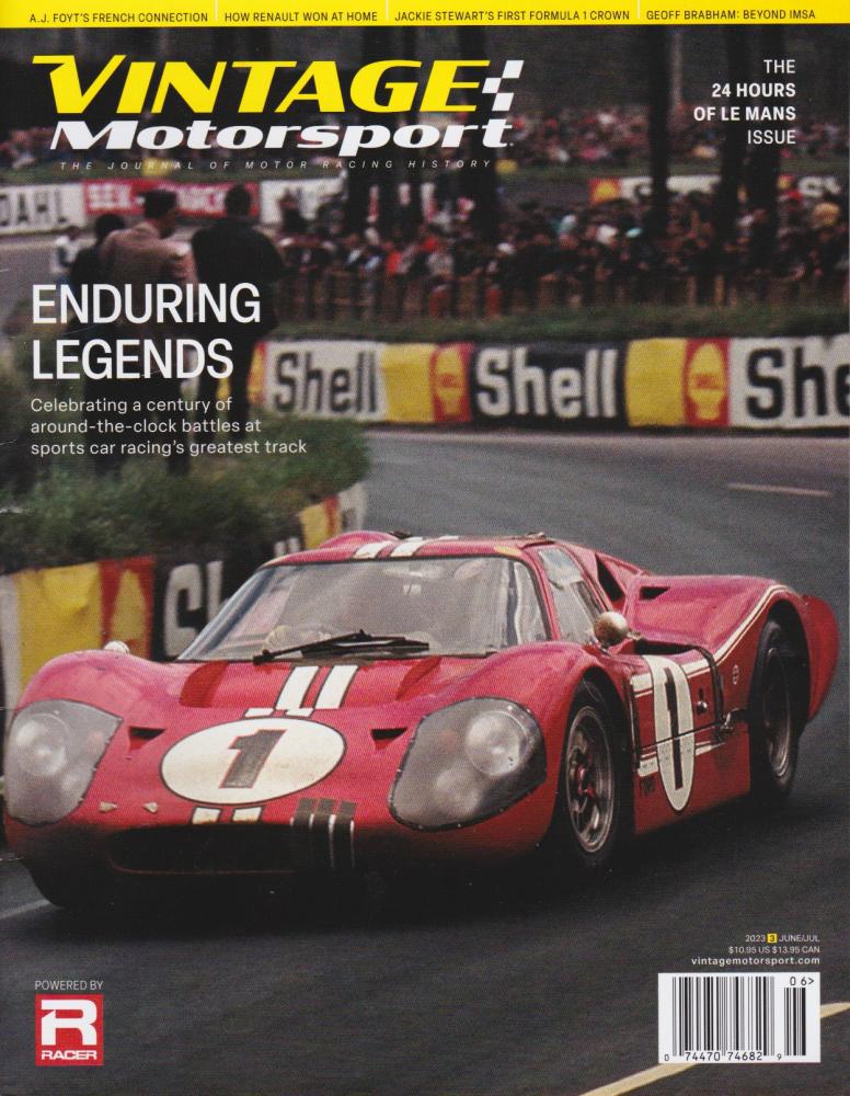 Vintage Motorsport Juin/Juillet 2023 Fabrice Lachavanne